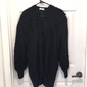 NWOT Beautiful Handmade Mohair Coat Sweater